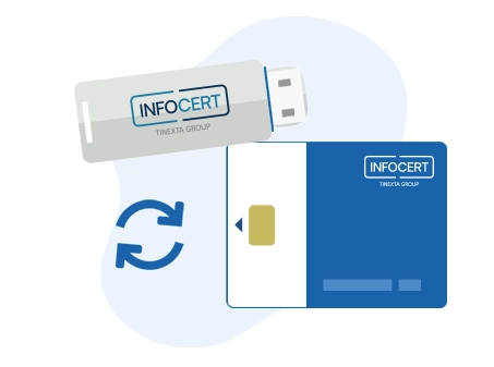 Renouvellement des signatures numériques InfoCert